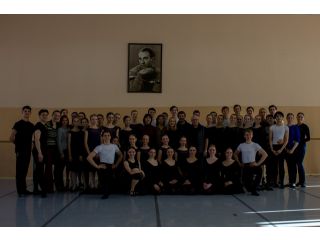 The artists of “Kostroma” held a workshop in Perm State College of Chireography.
