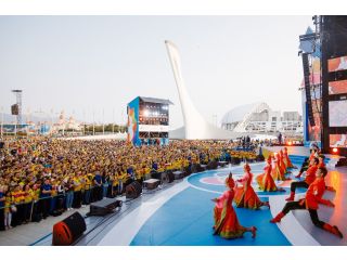 Russian National Ballet Kostroma represented Russia and Kostroma Oblast at the 19th World Festival of Youth and Students.